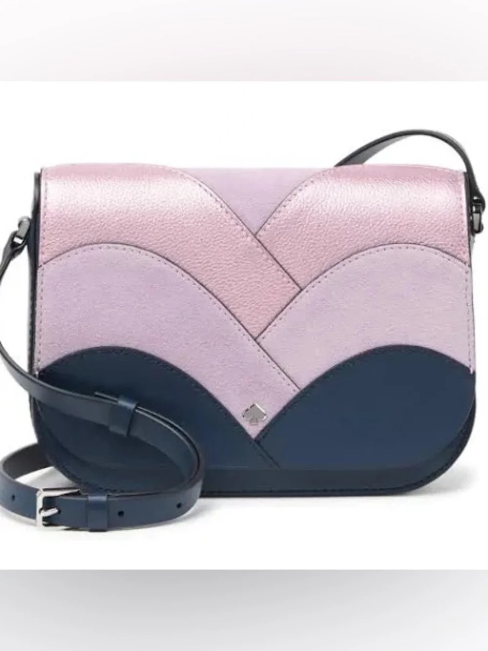 Kate Spade Nadine Patchwork Flap Shoulder/Crossbody Bag Purse